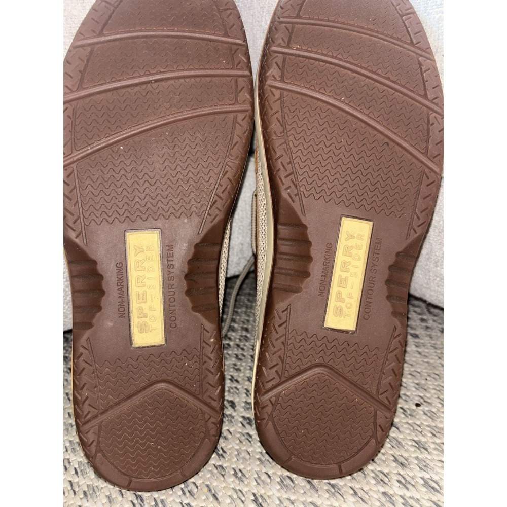 Sperry Topsider Men's 11.5 Billfish 3 Eye Boat Loafers Leather Shoes Preppy New - Picture 16 of 16